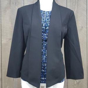 🆕️ Anne Klein Open Front Shawl Blazer